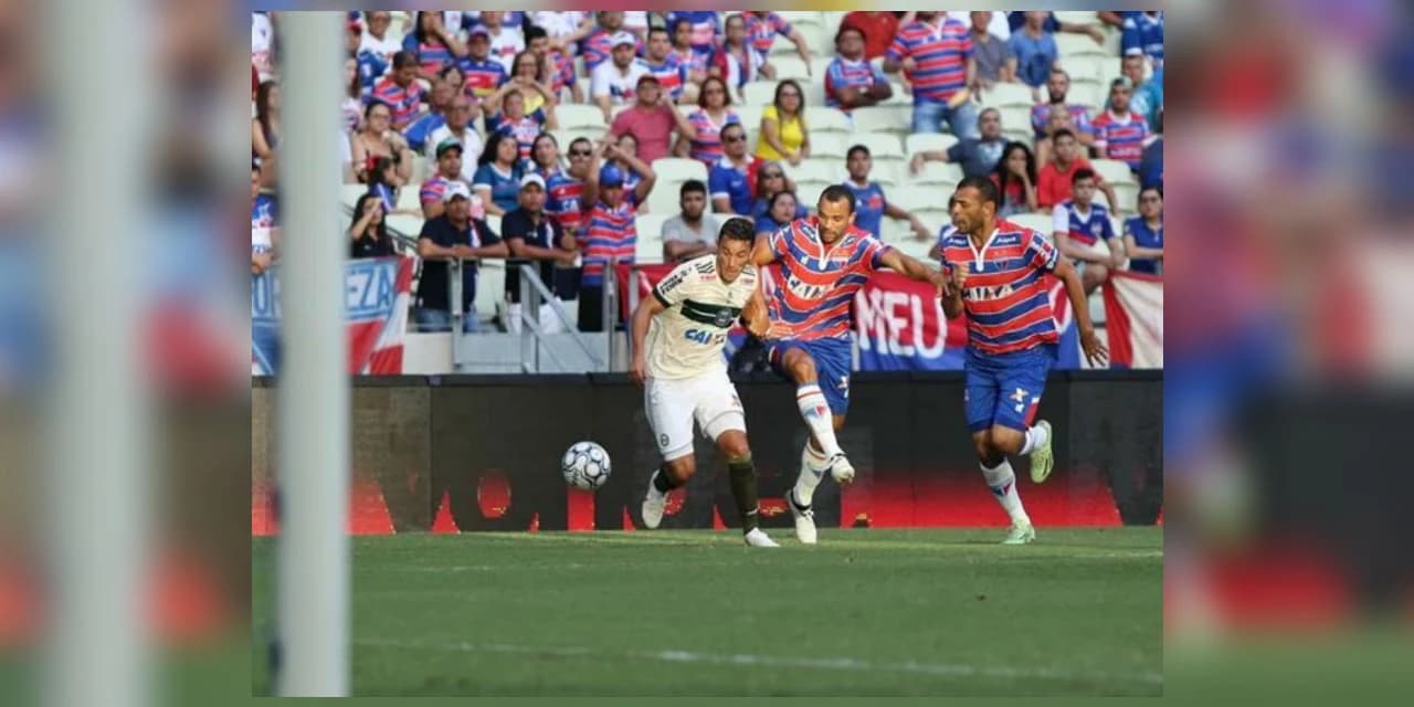 Coritiba cai diante do Fortaleza