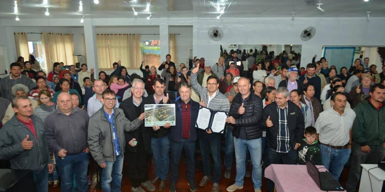 Prudentópolis receberá a construção do condomínio do idoso e famílias da Vila Santana serão beneficiadas com a requalificação urbana.