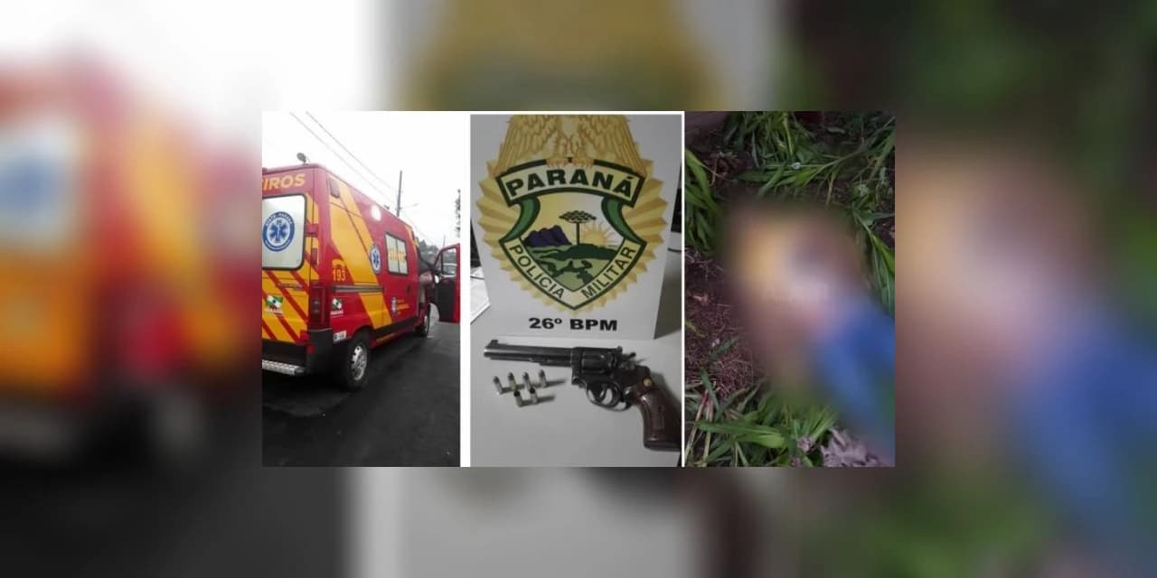 Suspeito morre em confronto com a PM durante perseguição em Telêmaco Borba