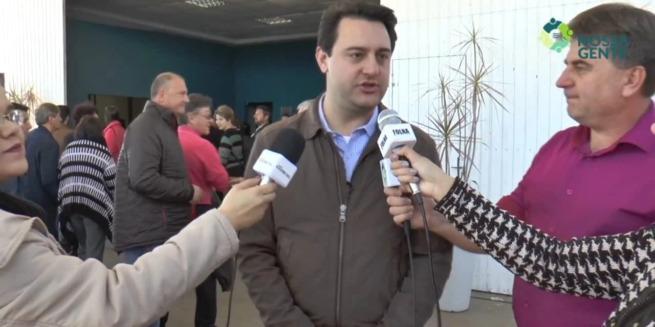 Ratinho Júnior visitou a IX FENAFEP, no último final de semana