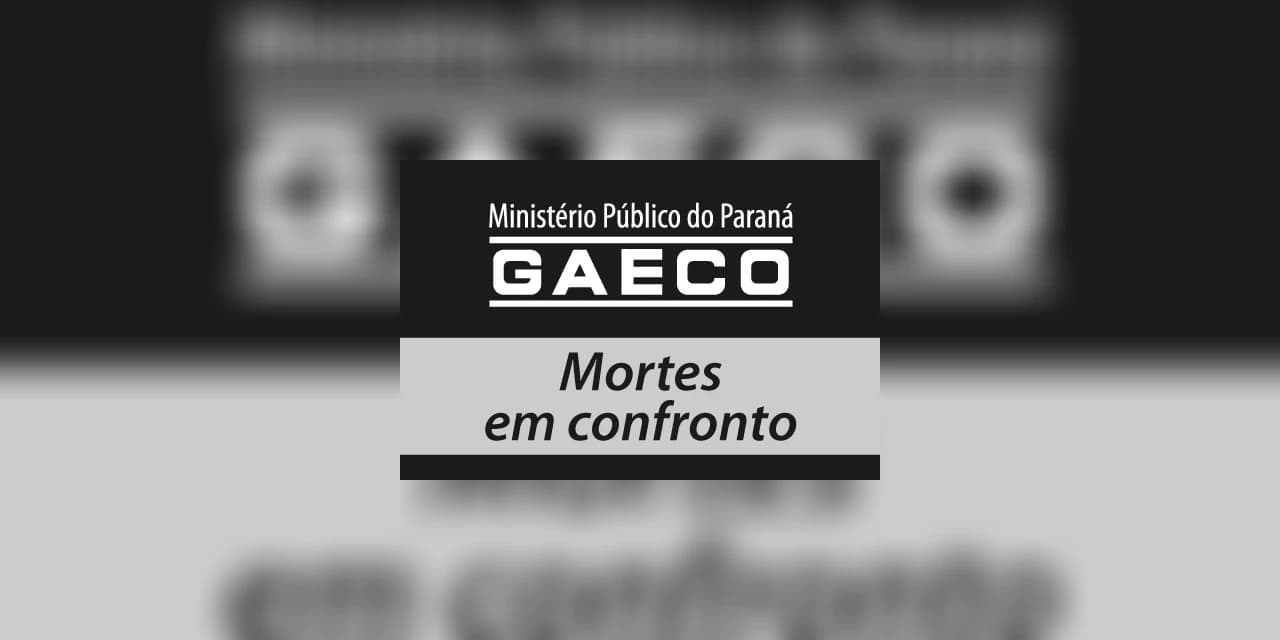Ministério Público do Paraná divulga dados de mortes em confronto com policiais no estado