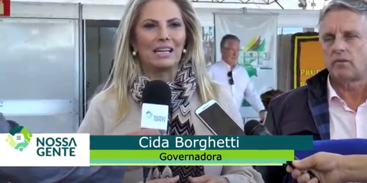 Governadora Cida Borghetti esteve em Prudentópolis no último final de semana