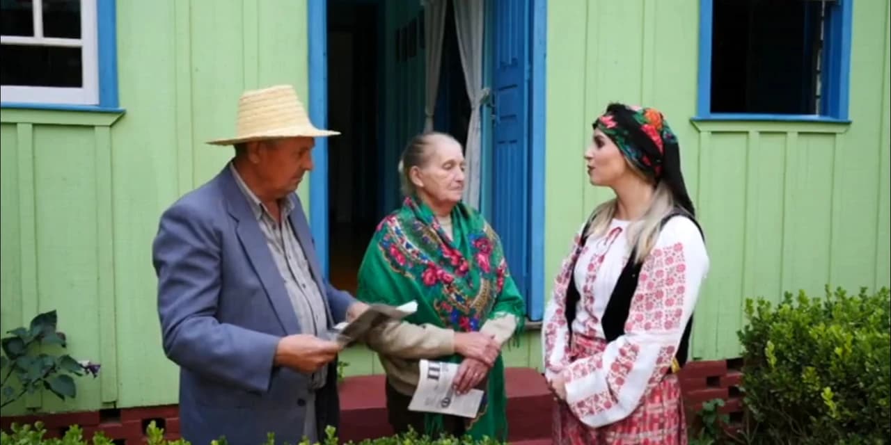 Sábado tem Prudentópolis no estúdio C da RPC TV