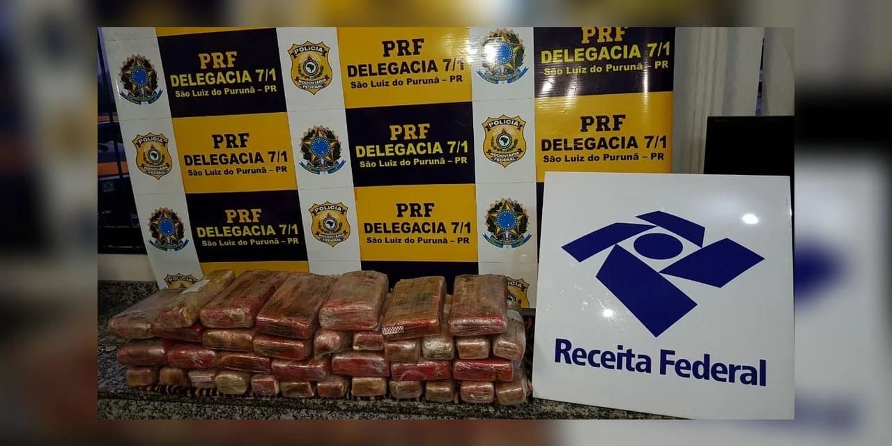 Mulher formada em direito é presa com 28 quilos de cocaína escondidos em fundo falso de carro no Paraná