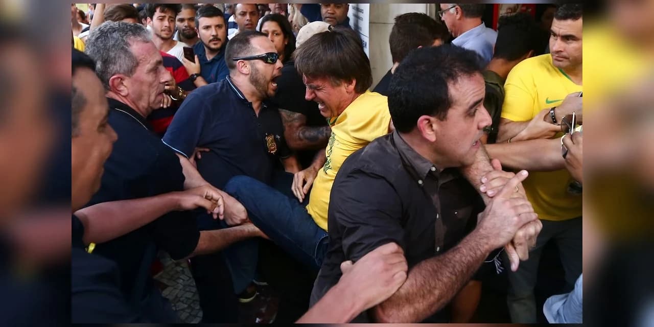 Bolsonaro é esfaqueado em MG; suspeito foi preso