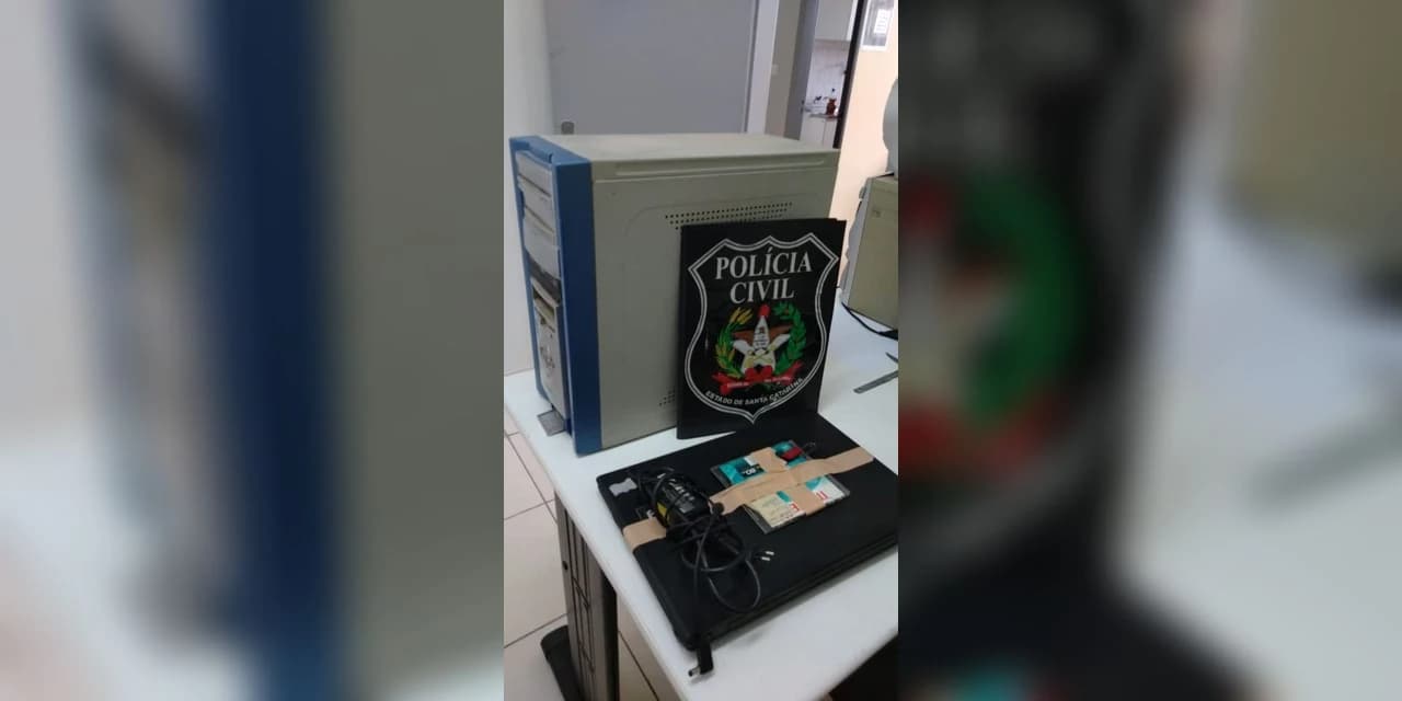 Morador de Prudentópolis é preso por pedofilia, durante operação da polícia civil de SC