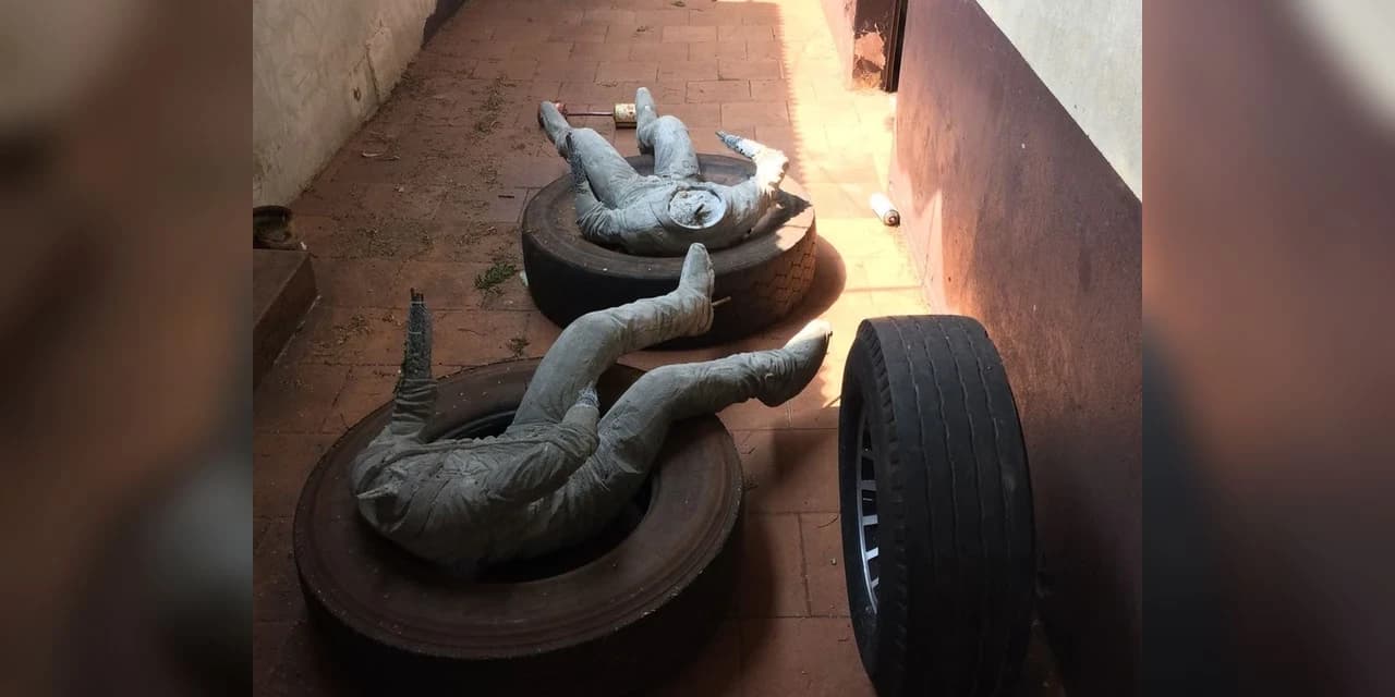 Justiça apreende estátuas de Chitãozinho e Xororó encomendadas por prefeitura