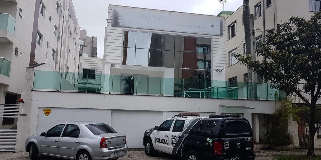 Operação da Polícia Civil investiga fraudes no Sindicato dos Empregados do Comércio Varejista de Alimentos em Curitiba