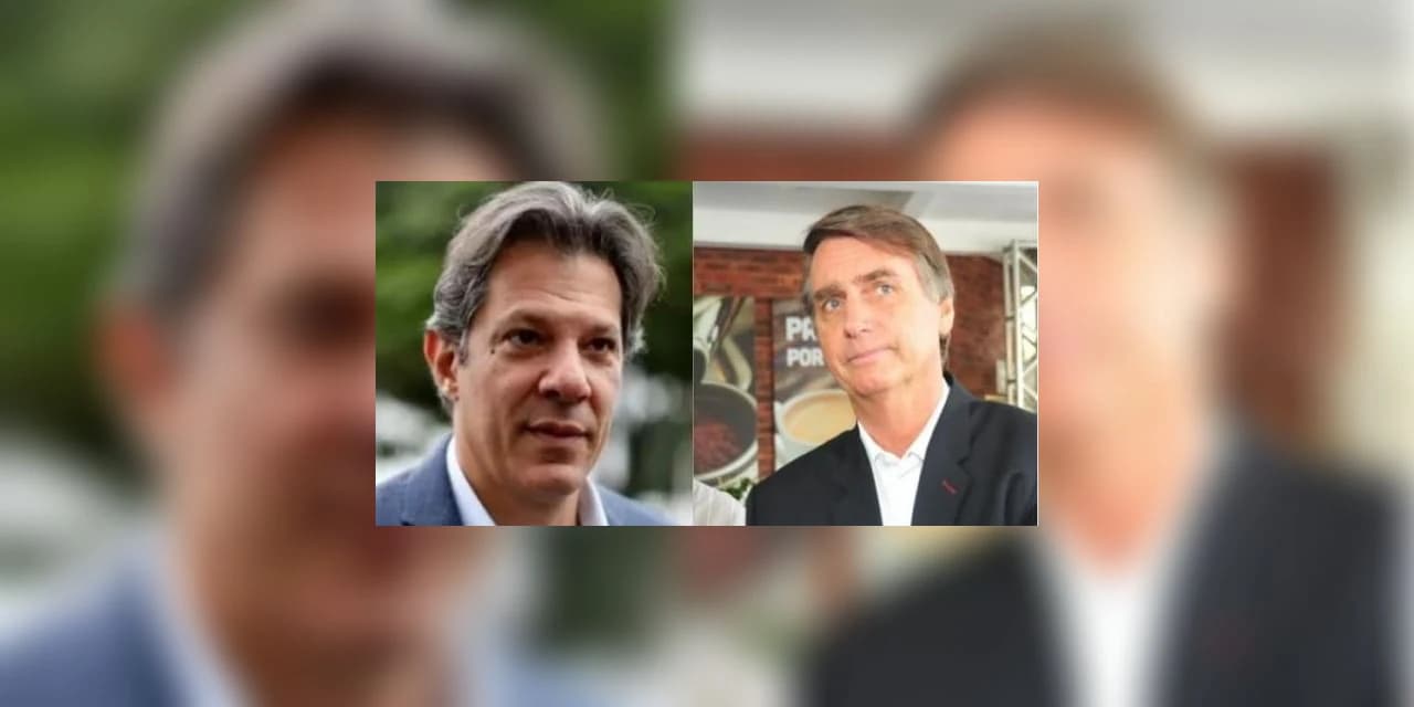 Pesquisa CNT/MDA mostra Bolsonaro com 57% dos votos válidos contra 43% de Haddad