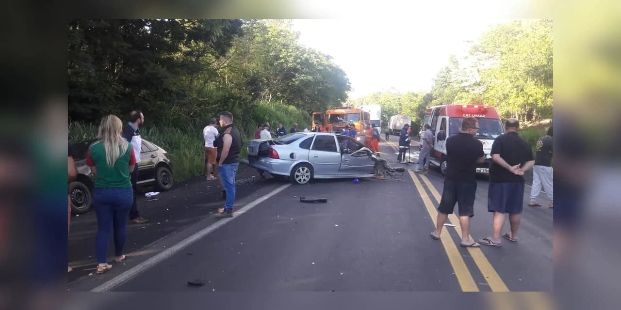 Homem rouba carro, sofre acidente e morre em Siqueira Campos, diz polícia