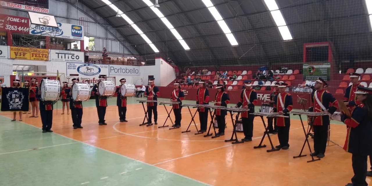 Fanfarra Barão de Capanema é campeã de concurso em Tijucas-SC