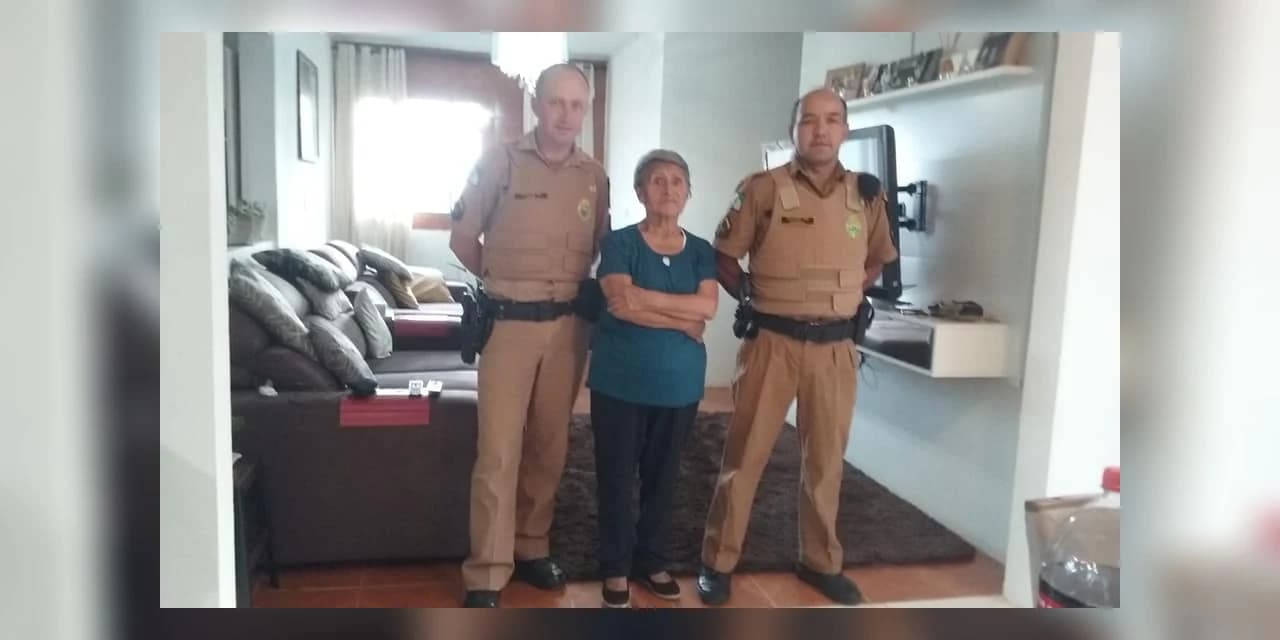 POLICIAIS MILITARES DA 8ª COMPANHIA INDEPENDENTE SALVAM IDOSA DE INCÊNDIO EM INÁCIO MARTINS.