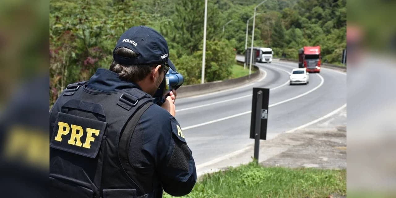 PRF registra diminuição de 30% de acidentes nas Rodovias Federais dos Campos Gerais