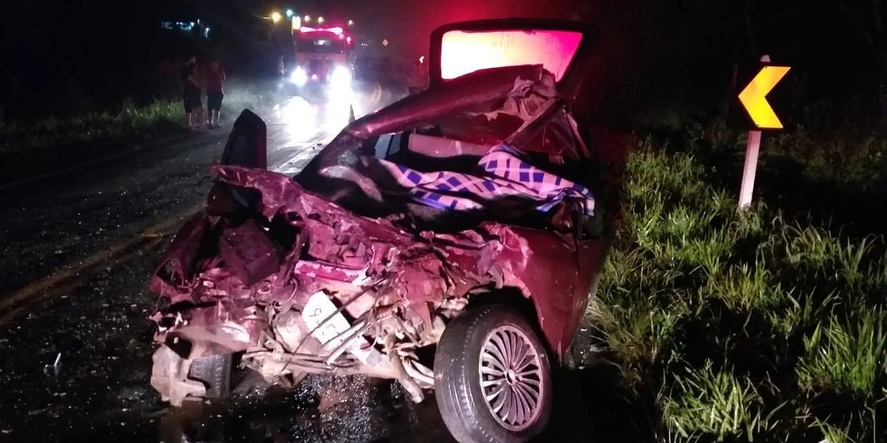 PRF atende gravíssimo acidente com 3 mortes em Imbituva