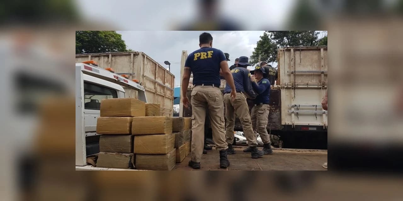 PRF apreende 51 toneladas de drogas em 2018 no Paraná