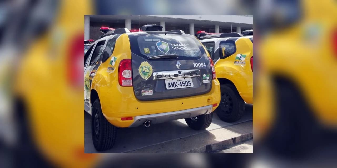 Elementos armados praticam roubo em estabelecimento comercial no interior de Prudentópolis.
