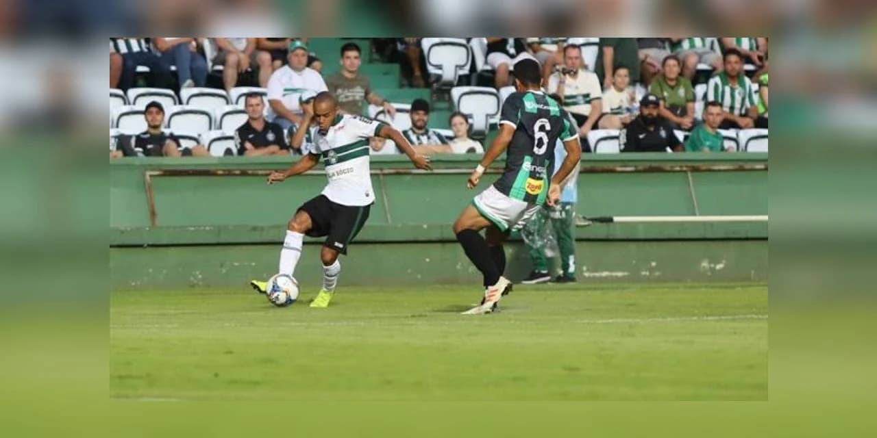 Coritiba e Maringá F.C empatam em 1 a 1 no Couto Pereira