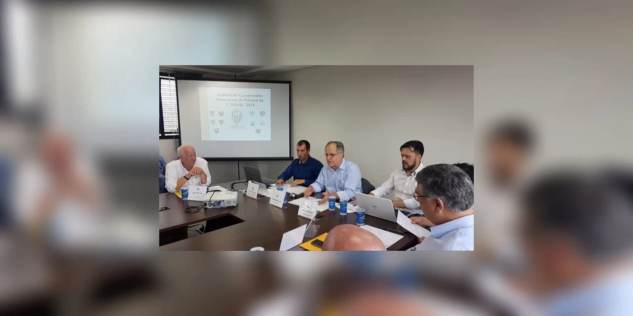 Arbitral definiu a disputa da Segunda Divisão do Campeonato Paranaense
