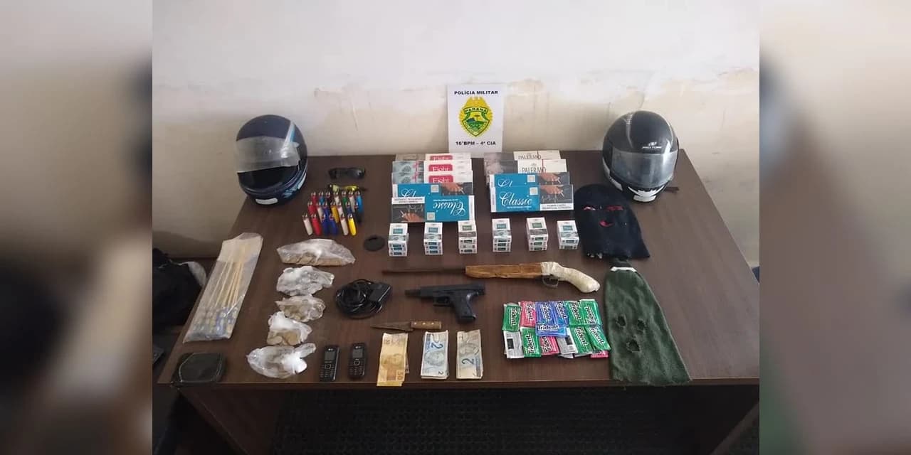 Idoso foi amarrado e torturado em Prudentópolis assaltantes foram presos pela Polícia Militar