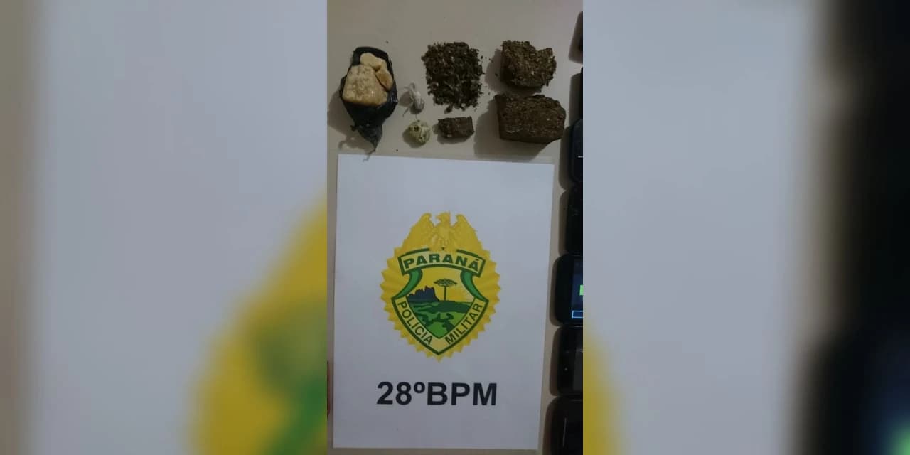 Casal faz ameaça e é preso por tráfico de drogas em Palmeira