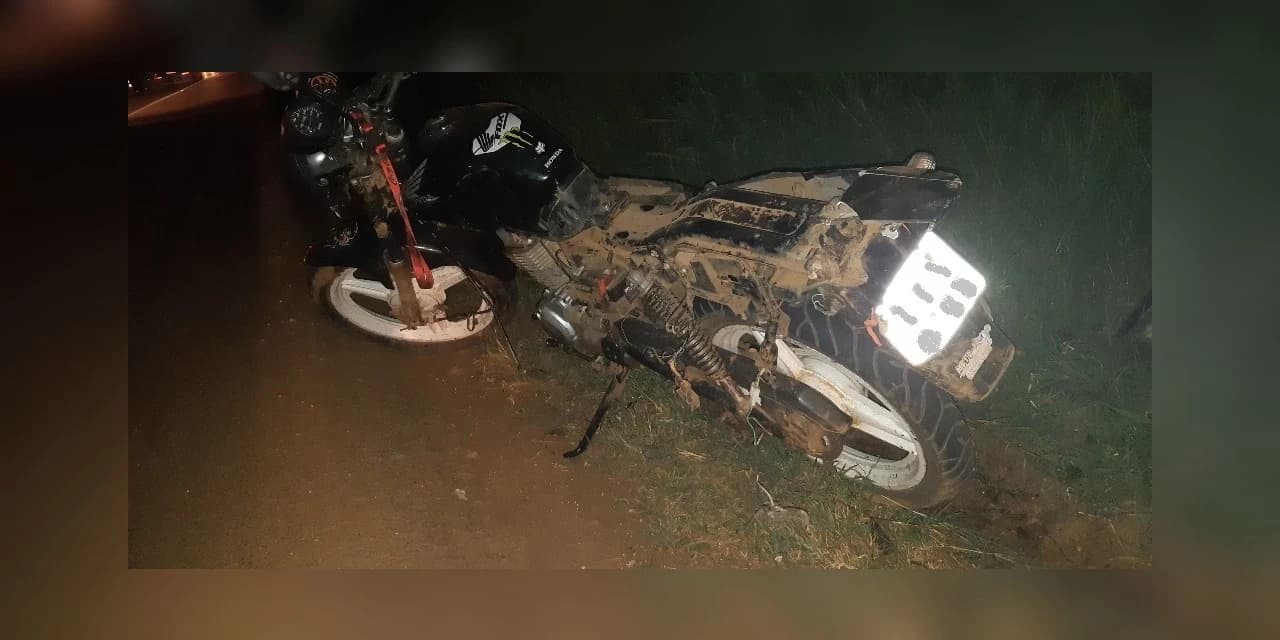 PRF atendeu acidente no Trevo de acesso a Imbituva, na BR373