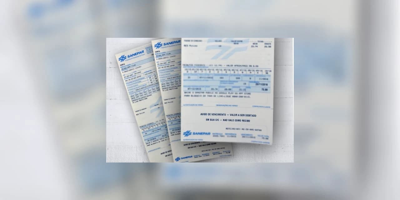 Agepar autoriza aumento de 12,13% na tarifa de água e esgoto da Sanepar