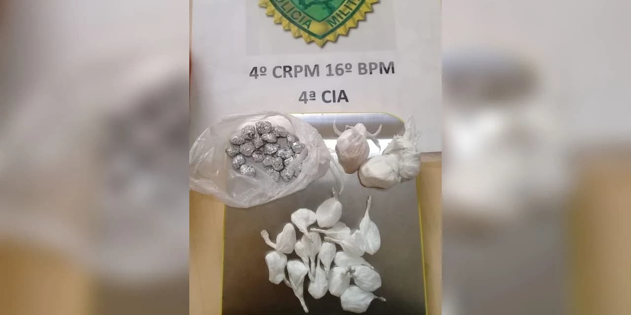 Homem encontra pote com drogas no quintal chama a polícia e é ameaçado de morte pelos traficantes
