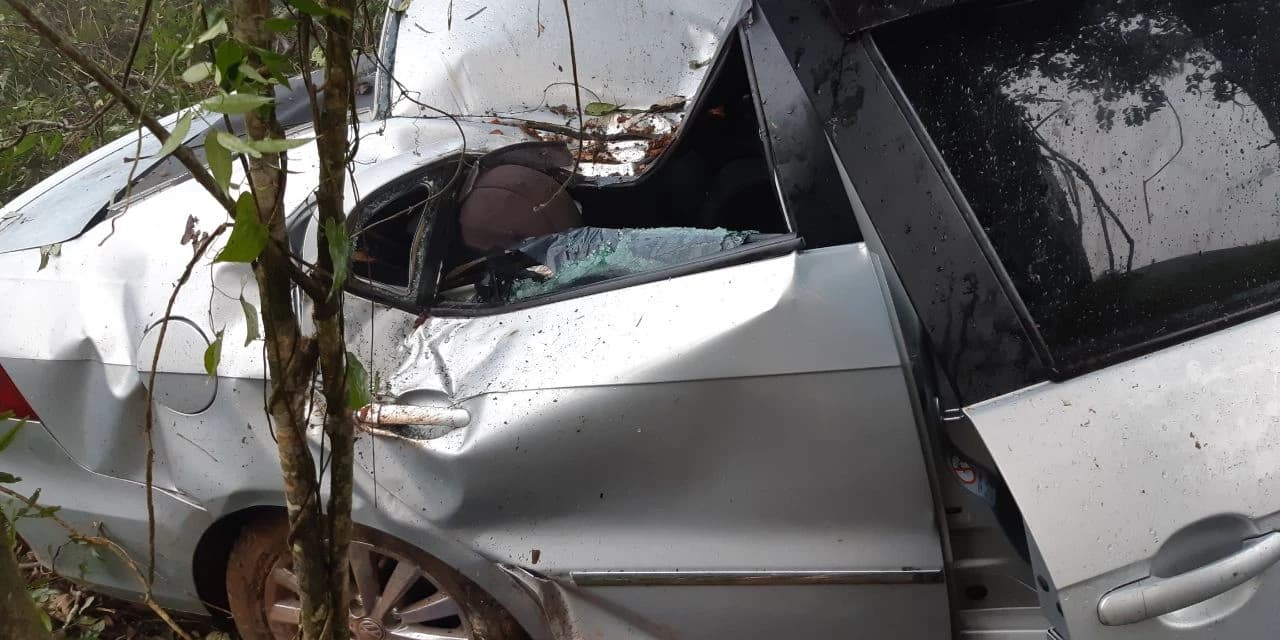 PRF registra grave acidente na BR 277 em Fernandes Pinheiro