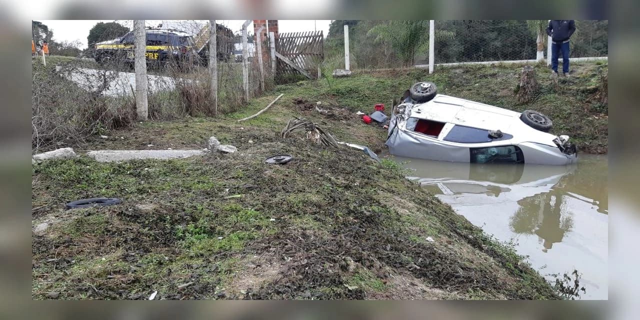 PRF atende grave acidente em Mallet