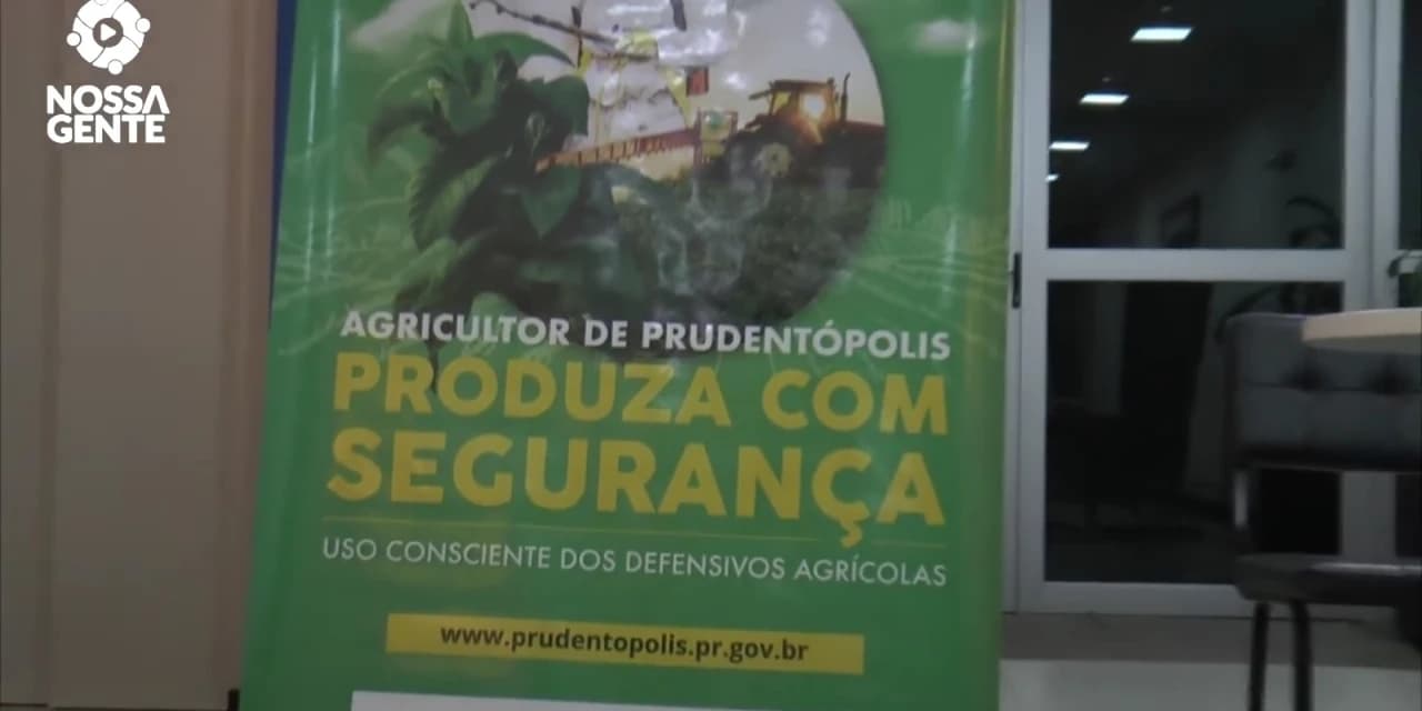 Prudentópolis realiza lançamento da campanha "Agricultor de Prudentópolis Produza com segurança"