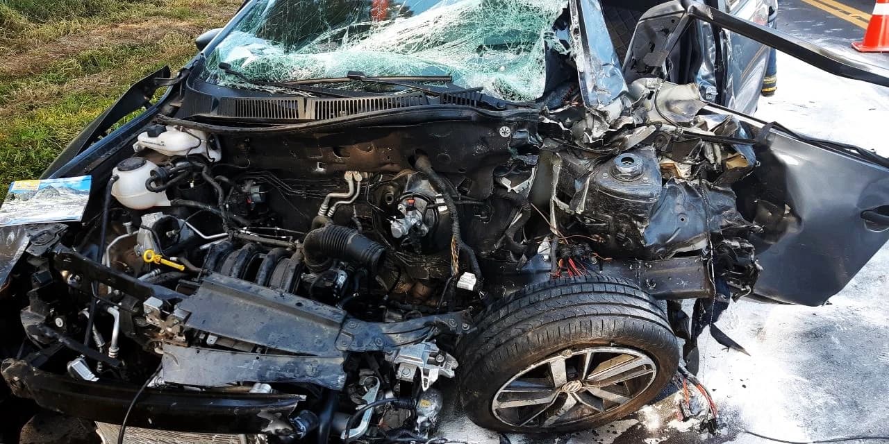 Carro com placas de Prudentópolis se envolveu em acidente com óbito em Ponta Grossa