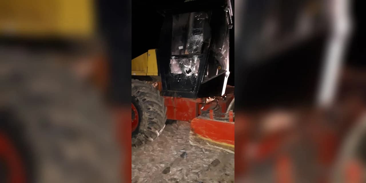 Máquina é danificada em Prudentópolis vitima informa que possui informações sobre os autores