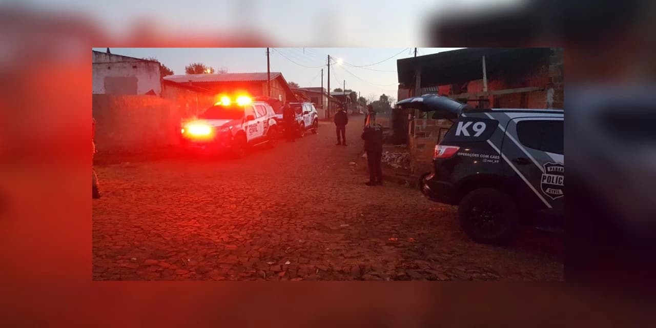 Operação combate organização envolvida com tráfico de drogas e armas no Paraná