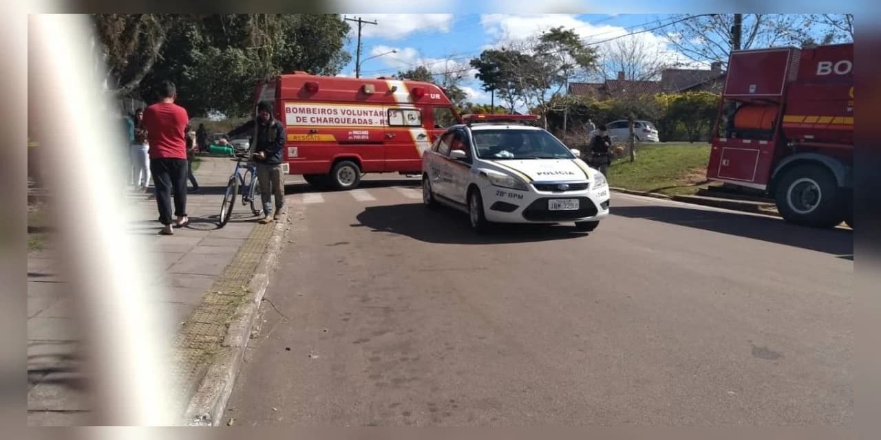 Bandido armado invade escola em Charqueadas (RS) e tenta incendiá-la; cinco ficam feridos