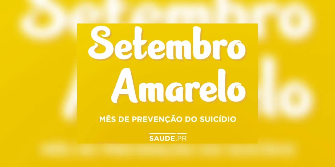 Setembro Amarelo tem foco na prevenção do suicídio entre os jovens