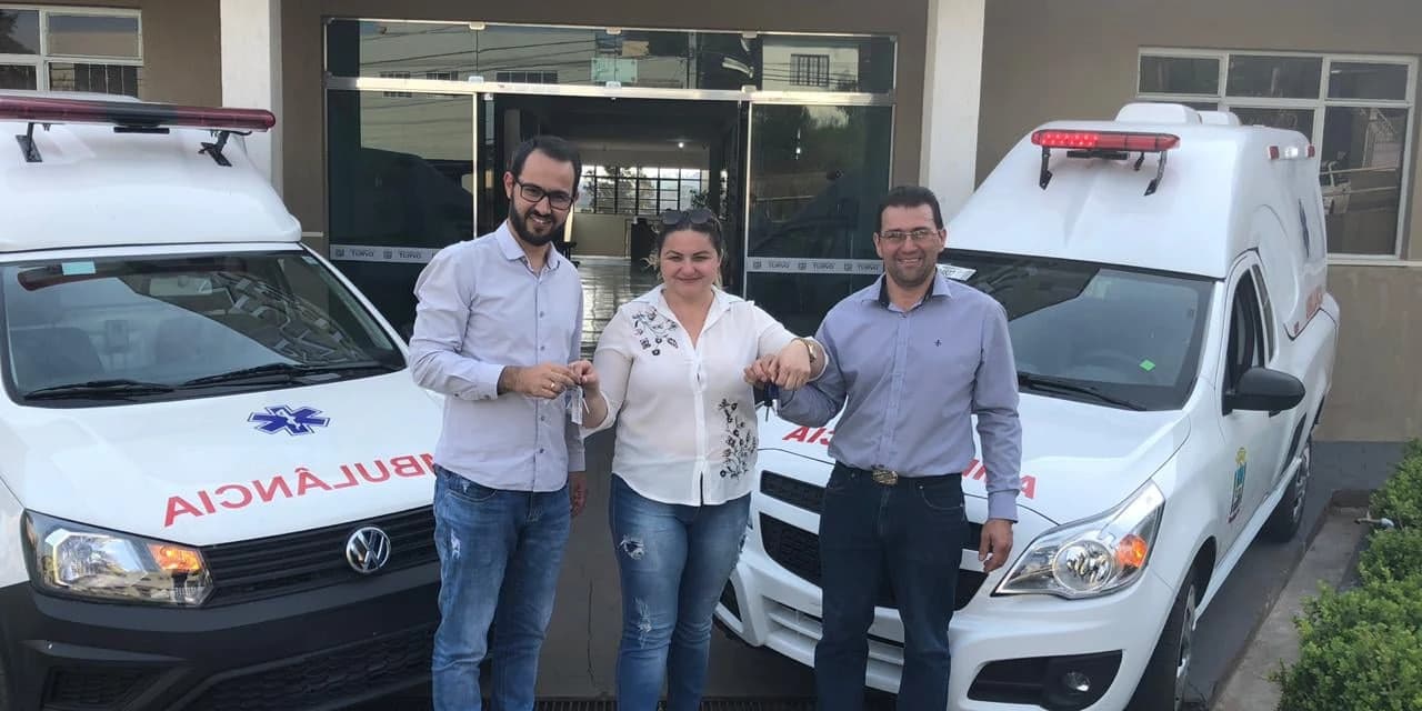 Secretaria de Saúde de Turvo conta com mais duas ambulâncias