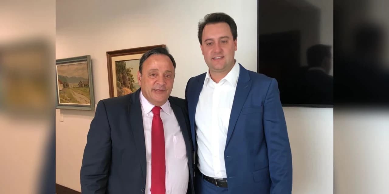 Hussein Bakri visita Prudentópolis e anuncia recursos no valor de R$ 500 mil para obra de calçamento.