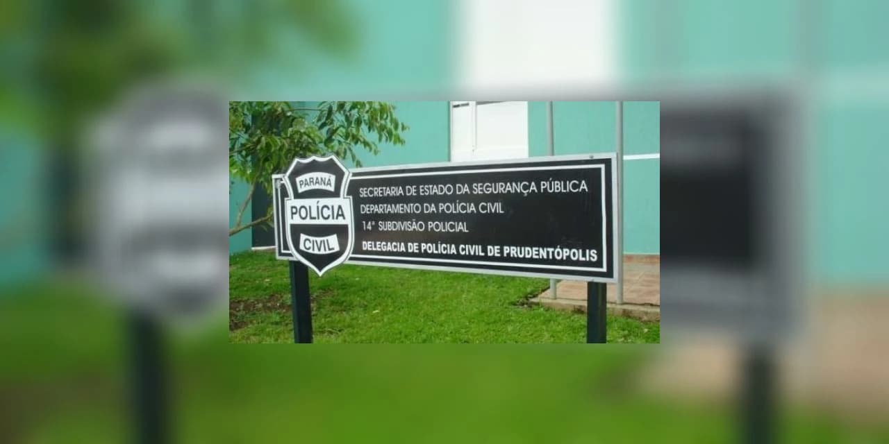 Policiais realizam a contenção de um princípio de rebelião na delegacia de Prudentópolis