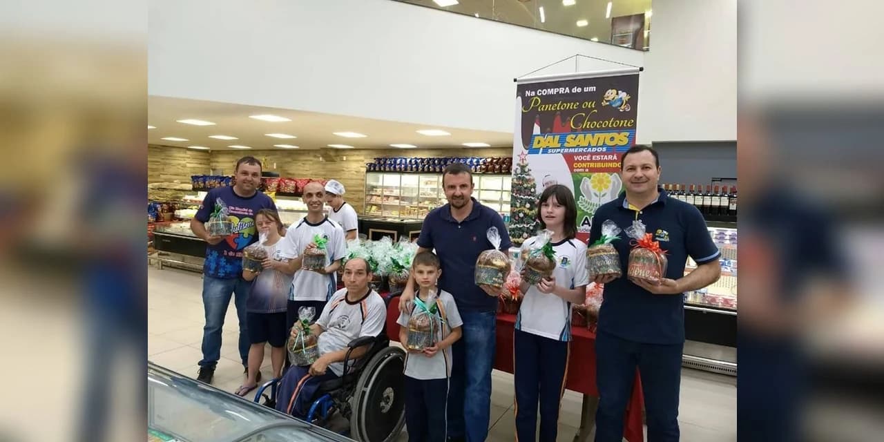 TV NOSSA GENTE: Dal Santos Supermercados lança campanha em beneficio da Apae de Prudentópolis.