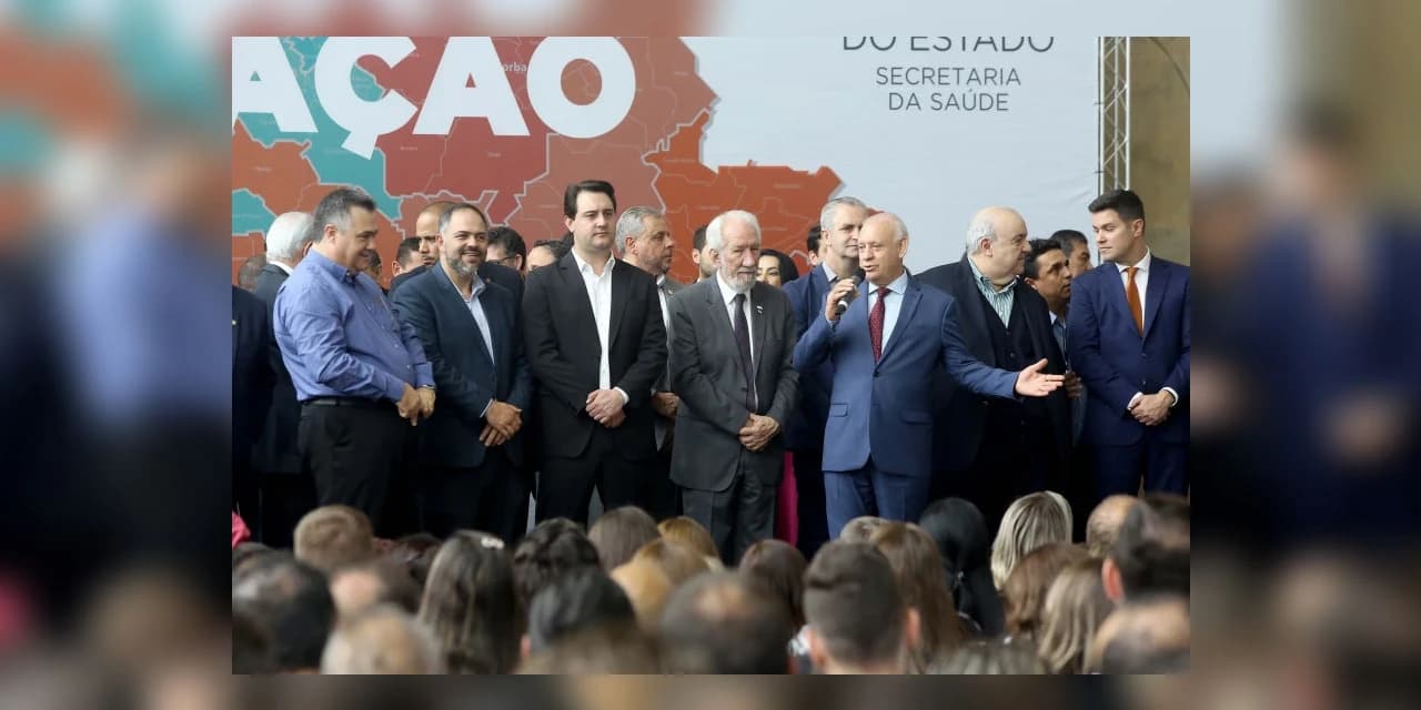 Presidente Traiano participa do lançamento de programa de saúde que conta com recursos da Assembleia