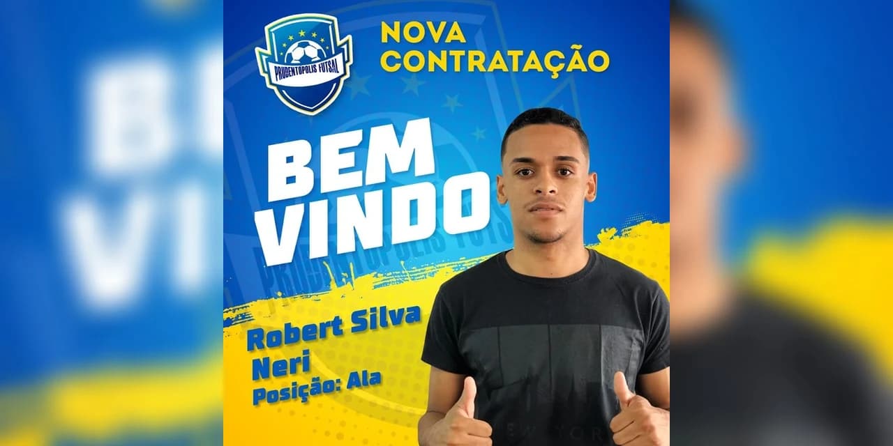 Robert Neri, ala ex - Siqueira Campos é o primeiro contratado do Prude para 2020