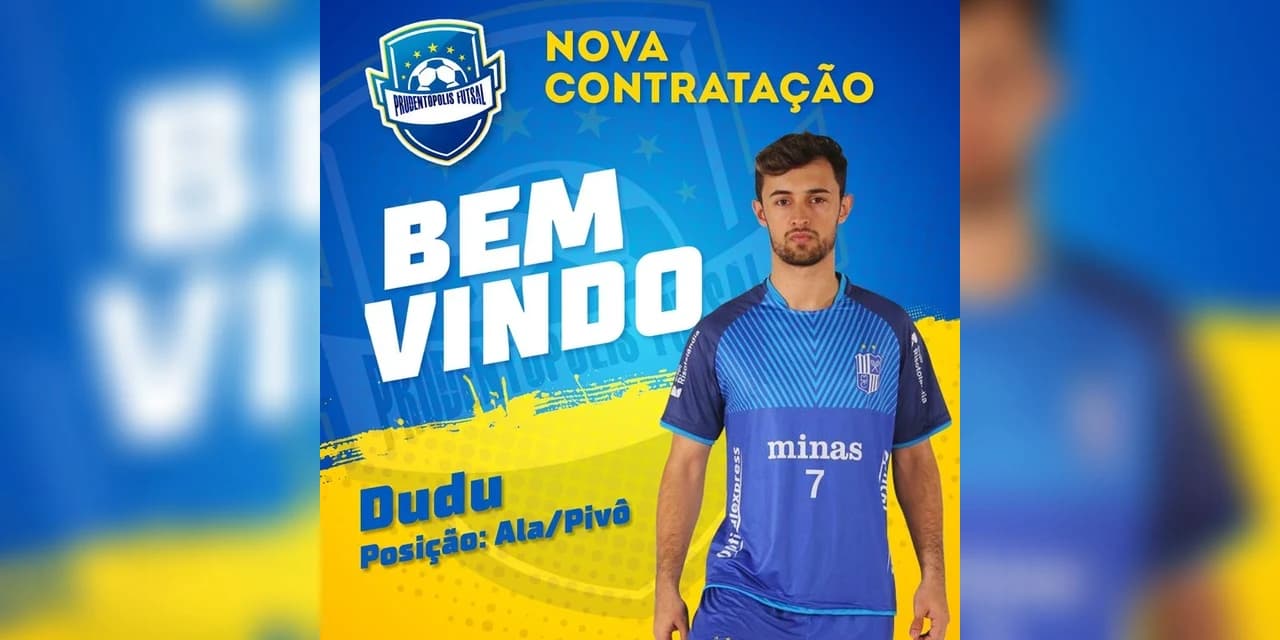 Dudu Taborda Ala/Pivô vem do Minas Tênis Clube para o Prude Futsal