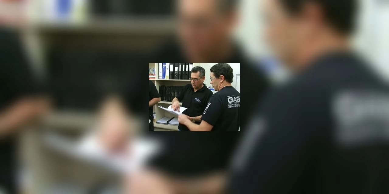 Policiais do Gaeco de Guarapuava realizam buscas na prefeitura de Santa Tereza do Oeste