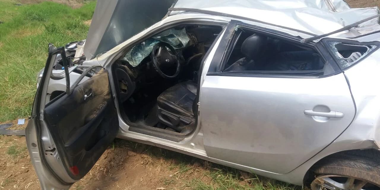 PRF registra acidente no Trevo de Guamiranga seguido por atropelamento de terceiro que atravessava a via para ver o acidente