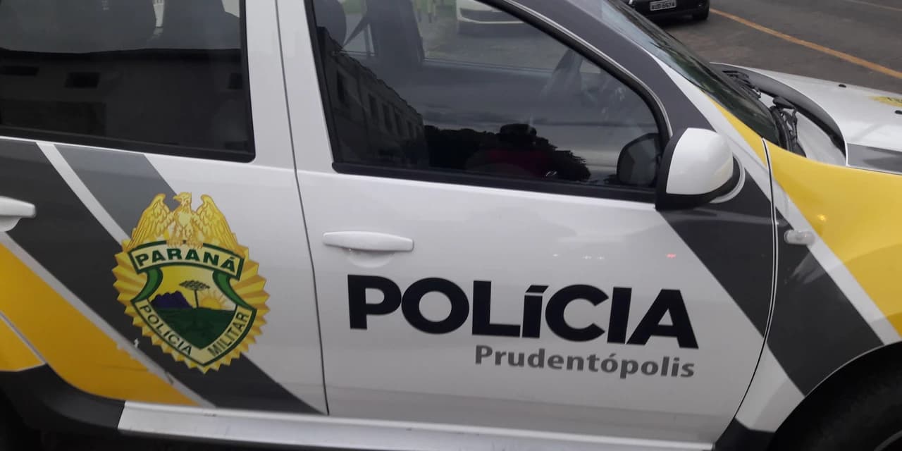 Indivíduos armados praticam roubo no interior de Prudentópolis.
