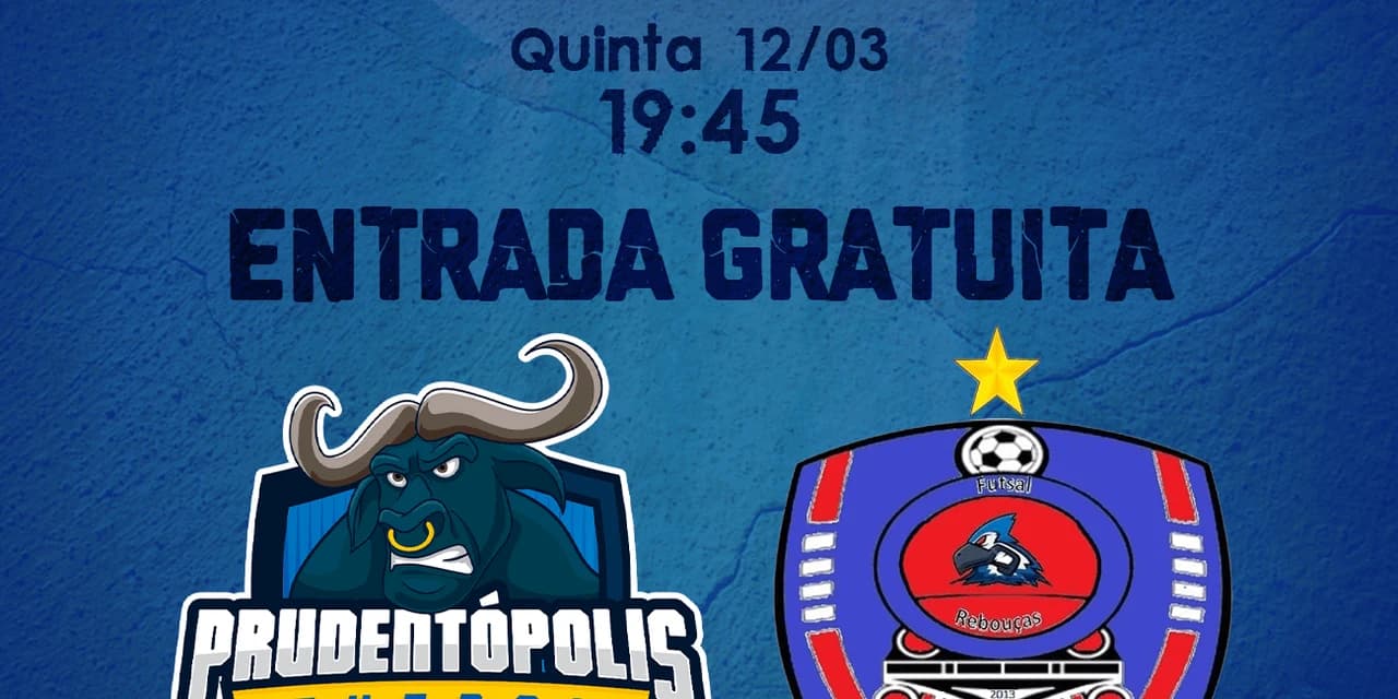 Prudentópolis Futsal faz jogo treino com a equipe do Rebouças Futsal nesta quinta (12)