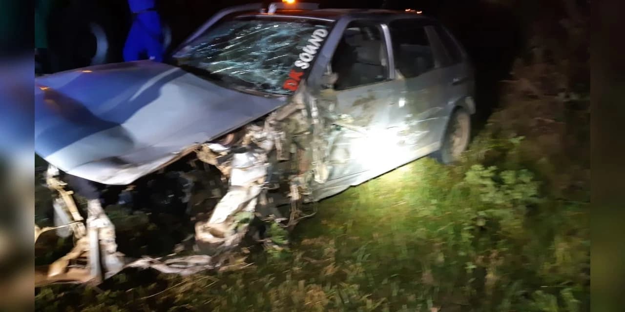 Acidente com vitima fatal na Br: 373 em Prudentópolis