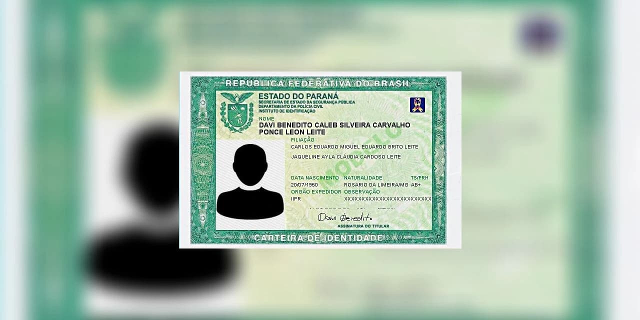 RG emitido no Paraná trará símbolo da Pessoa com Transtorno do Espectro Autista
