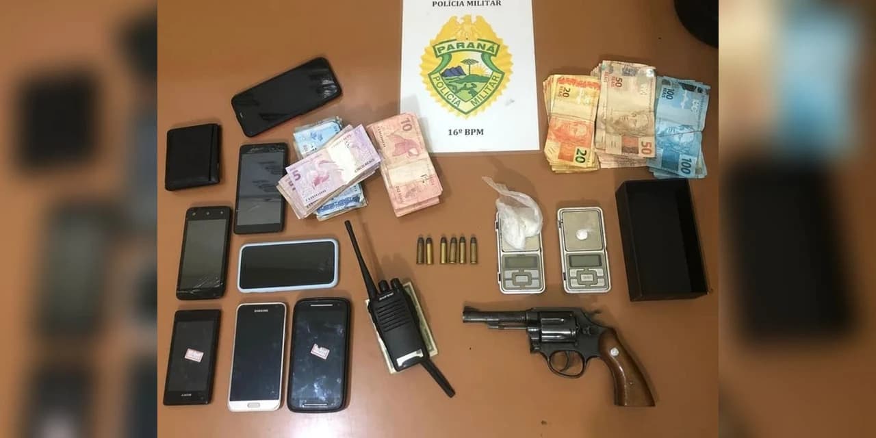 Rotam encontra cocaína e arma de fogo durante operação realizada em Prudentópolis