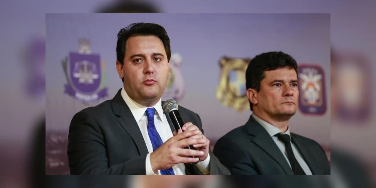 Ratinho Jr liga para Moro antes de demissão e posta: “Paraná te recebe de braços abertos”